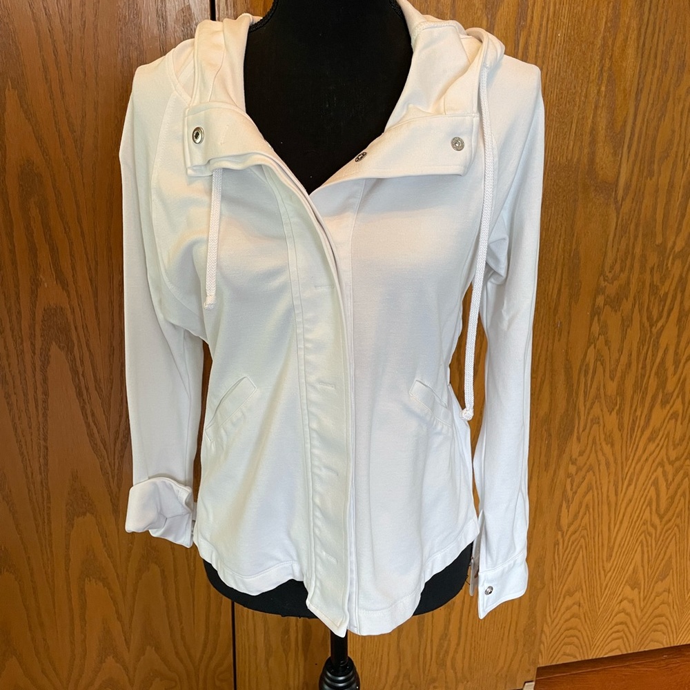 CAbi urban hooded summer wrap size S